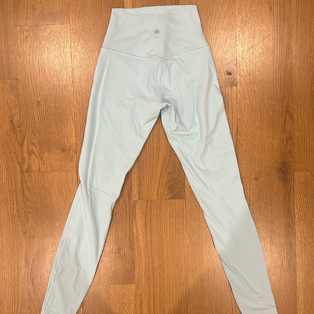 Light blue Lululemon leggings